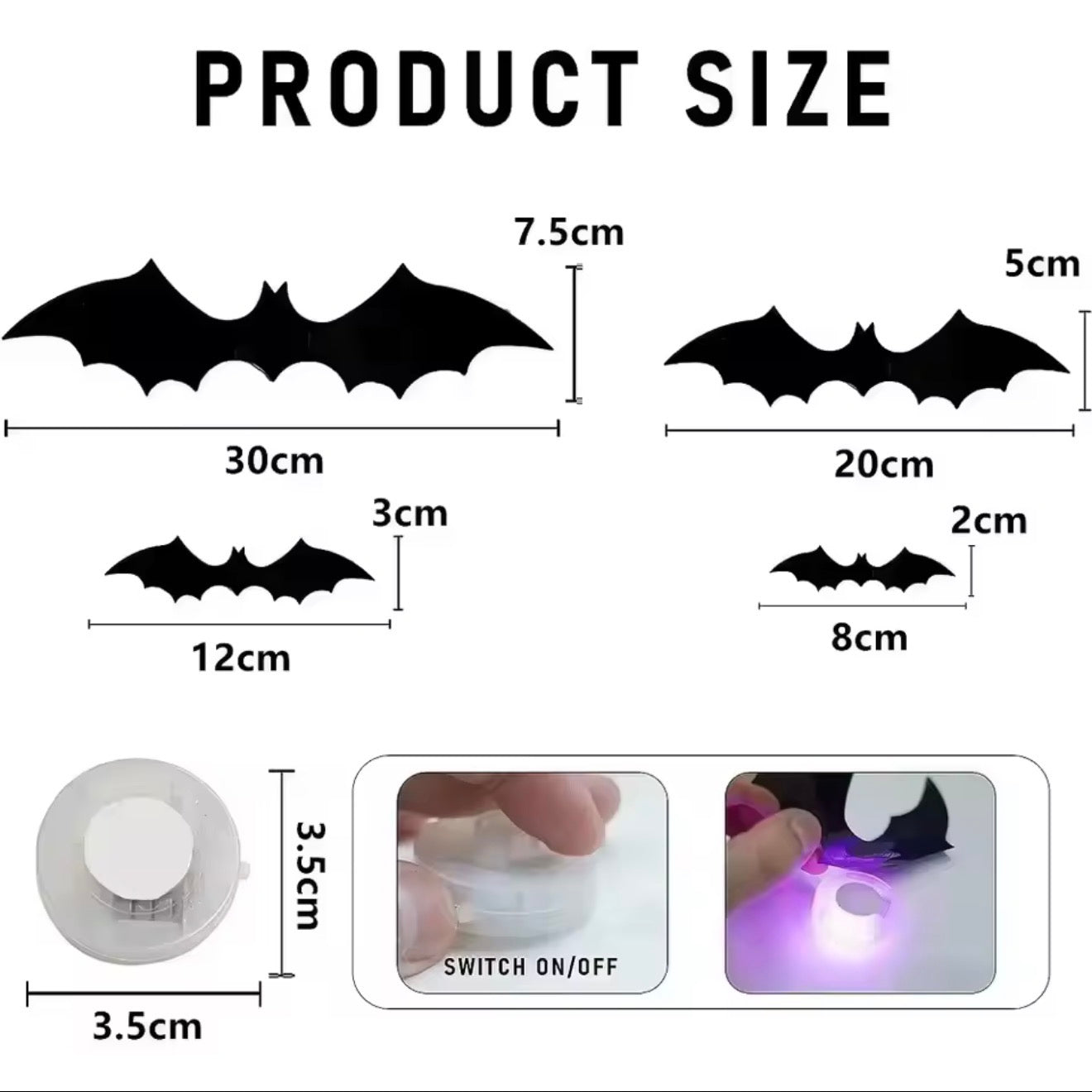 Batlight™ Spooky LED Wall Light